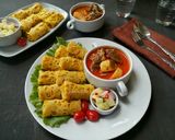 Foto langkah ke 3 dari resep Roti Jala Kari Kambing.