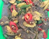 Foto langkah ke 9 dari resep Daging Sapi Lada Hitam.