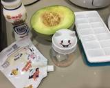 นมปั่นเมล่อน🍈🥛 วิธีทำสูตร 1 รูป
