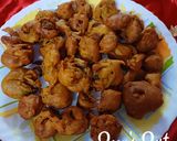 A picture of step 4 of Gram and Cornflour Button Mushroom Fritters.