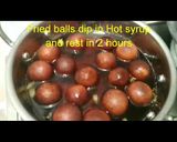 A picture of step 4 of Gulab jamun.