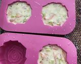 Une image de l'étape 2 de Mini quiche au saumon fumé /poireau.