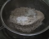A picture of step 1 of Treasure hunt (bajra and amla cake).