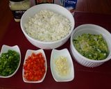 Foto del paso 1 de la receta: Arroz de coliflor, Método Grez #cocinarapidayfacil