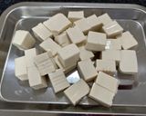 蝦香豆腐嫩蛋煲(簡單料理）的食譜步驟3照片