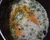A picture of step 7 of Matar Chawal.