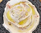 A picture of step 3 of Homemade hummus.