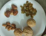 A picture of step 2 of Fresh fruits and dry fruits chat.
