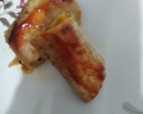 A picture of step 3 of Parantha roll.
