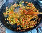 Foto del paso 14 de la receta: Arroz en paellera de mini verduras orgánicas y azafrán