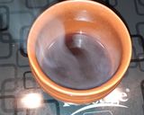 A picture of step 3 of Hyderabadi Irani chai.