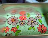 Foto langkah ke 1 dari resep Cake Lukis Ombre (618).