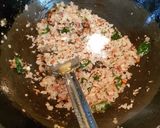 A picture of step 3 of Ladies finger/ Vendakka/ Okra/ Bhindi Poriyal.