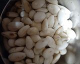 A picture of step 1 of Badam Halwa Mohanthal Fudge.