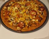 عکس مرحله 16 از دستور پیتزا مخلوط 🍕