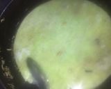 A picture of step 2 of Green Lauki halwa.
