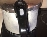 A picture of step 3 of Red lentil curry.