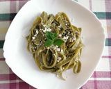 Foto del paso 2 de la receta: Tagliatelle de espinaca al pesto 🍝