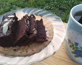 Foto langkah ke 7 dari resep Brownies Panggang putih telur.