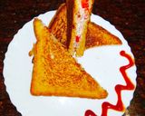A picture of step 4 of Curd Sandwich.