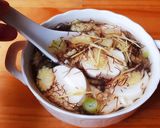 Hình bước làm 3 của món Soup rong tóc tiên chay