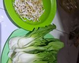 Foto langkah ke 1 dari resep 230. Tumis Pakcoy Kecambah.