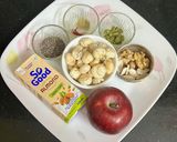 A picture of step 1 of Makhana Chia PuddingSuper Easy & Healthy Vegan Pudding.