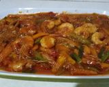 Foto langkah ke 9 dari resep Asam Manis Udang Wortel dan Buncis.