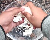 A picture of step 1 of Paneer Sandwich 📌.