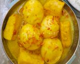Foto langkah ke 3 dari resep Kari Telur Tahu.