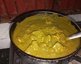 A picture of step 11 of Palak Paneer.