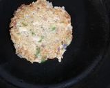 A picture of step 3 of Quinoa Burger.