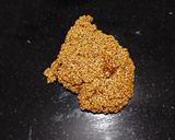 A picture of step 4 of Quinoa Til Chikki.