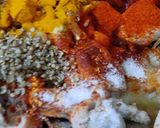 A picture of step 3 of Chicken with pumpkin.