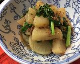 A picture of step 9 of Japanese Daikon Radish with sweet Beef.