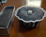 Foto langkah ke 7 dari resep Bolu Ketan Hitam Keju Lumer.