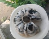 Foto langkah ke 5 dari resep Puding vanila cincau.