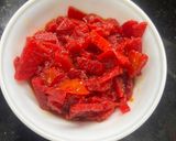 A picture of step 2 of Beetroot curry.