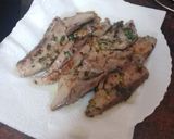 Foto del paso 5 de la receta Atún a la plancha con papas sancochadas y mojo de pimiento