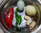 Foto langkah ke 1 dari resep 123. Cah Sawi Putih & Telur Bebek.