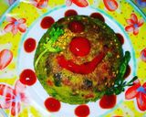 A picture of step 7 of Sugi/ Samolina ke Burger.