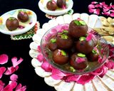 A picture of step 9 of Gulab jamun.