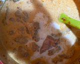 A picture of step 4 of Beginner Pork Panang Curry 🌶️🧄🥜🫚🥥.