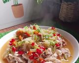 Foto langkah ke 6 dari resep Ayam kukus Jahe (diet friendly).