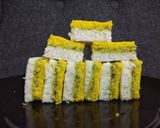 ત્રિરંગી સેન્ડવીચ ઢોકળા(Trirangi sandwich dhokla recipe in Gujarati) રેસીપી સ્ટેપ4ફોટો