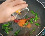 A picture of step 5 of Sweet Corn Capsicum Curry.