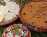 A picture of step 8 of Dhaba Style Moong Daal 💛🌶🥘.