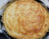 Foto del passaggio 3 della ricetta Torta rustica con zucchine prosciutto cotto e provola
