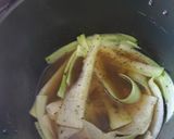 Une image de l'étape 2 de Courgettes roulées farcies au chèvre frais.