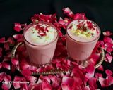 A picture of step 4 of Gulkand Milkshake.